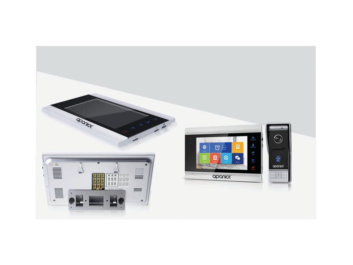 Apaniot VDP-AP video door phone kit with indoor monitor and outdoor camera unit